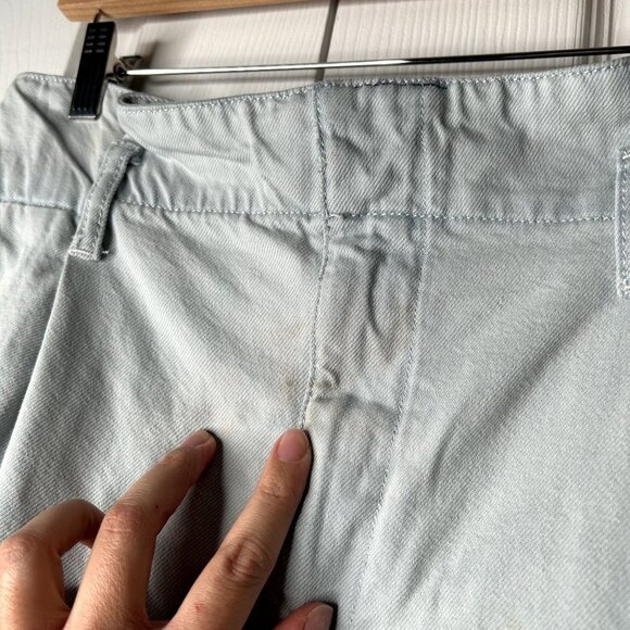 DL1961 Susie Paper Bag High Rise Light Wash Blue Denim Jeans Women's Size 27 - Picture 4 of 16